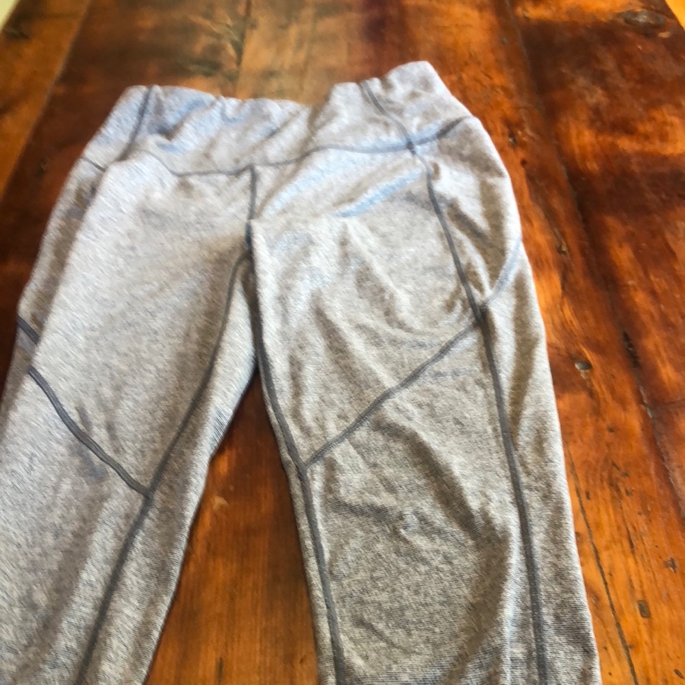 Gray leggings